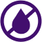 Premium A2 dairy organic chocolate chip cookie with a purple background.